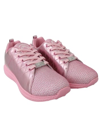 Plein Sport Pink Blush Polyester Runner Gisella Sneaker Schuhe