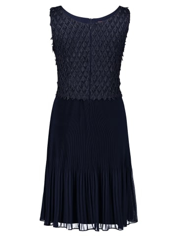 Vera Mont Cocktailkleid mit Plissee in Night Sky