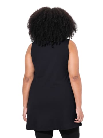 Ulla Popken Strick-Top in schwarz