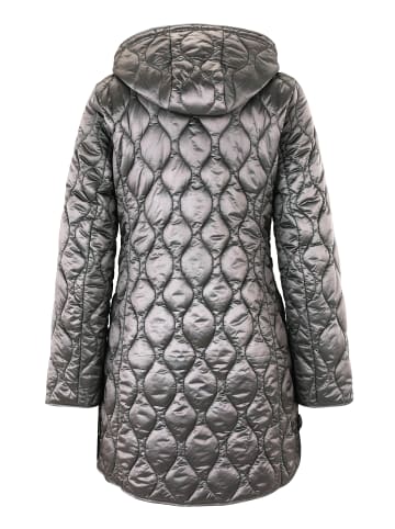 Betty Barclay Outdoorjacke mit abnehmbarer Kapuze in Dunkel Grau