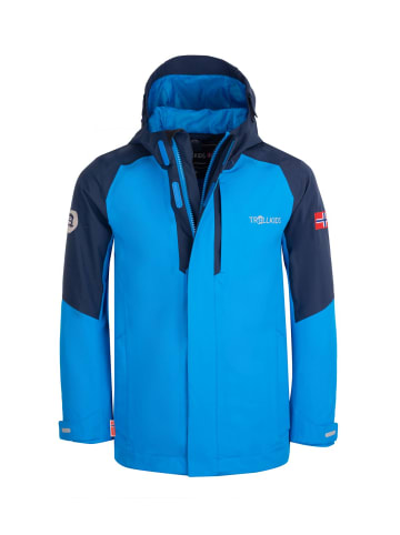 Trollkids Jacke "Skaland" in Marineblau/Mittelblau