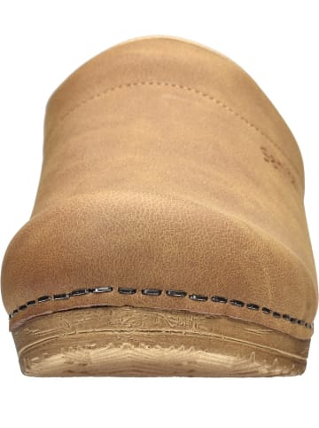 Sanita Comfortwear Clog "Original-Segan Open" in Braun