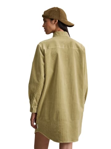 Marc O'Polo DENIM Cord-Hemdblusenkleid relaxed in Artichoke Leaf