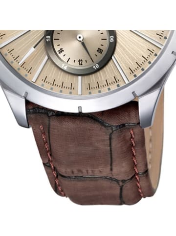 Festina Analog, Multifunktion-Armbanduhr Festina Retro braun extra groß (ca. 46mm)