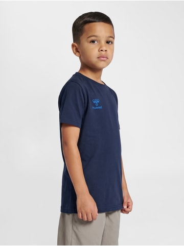 Hummel T-Shirt Hmlmove Kinder in MARINE