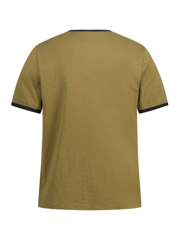 JP1880 Kurzarm T-Shirt in palmen grün