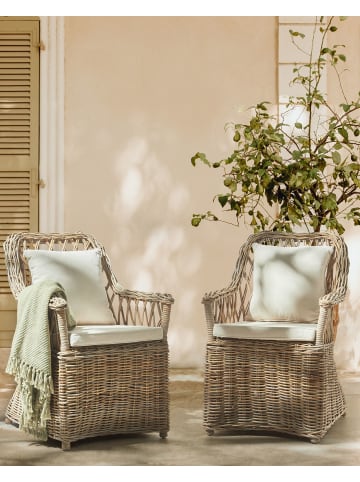 Beliani 6er-Set Sessel MAROS II in Beige