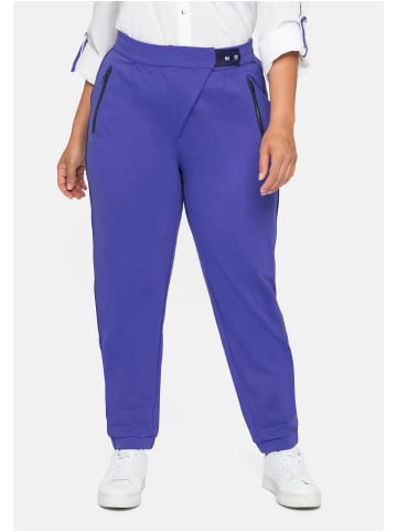 sheego Joggpants in violett