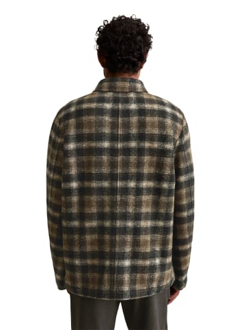 Marc O'Polo DENIM Wolljacke in Dark Brown