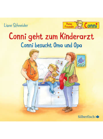 Silberfisch Conni geht zum Kinderarzt / Conni besucht Oma und Opa | 1 CD