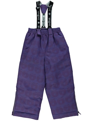 Småfolk Schneehose Äpfeln in purple heart