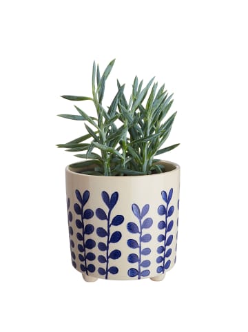 Butlers Blumenübertopf NEW DELFT in Beige