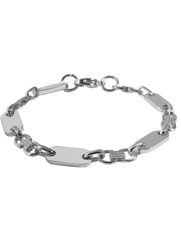 Adeliás Unisex Armband aus Edelstahl 19 cm in silber
