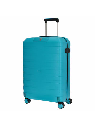 Roncato Box Sport 2.0 - 4-Rollen-Trolley M 69 cm (nero/smeraldo) in nero/smeraldo