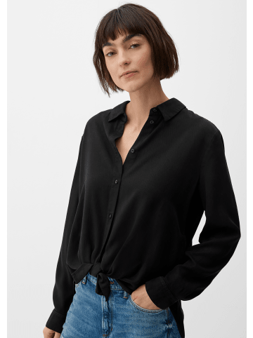 s.Oliver Bluse langarm in Schwarz