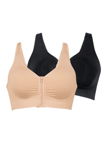 Anita Bustier Lynn Prothesen BH in Schwarz / beige