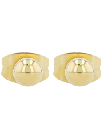 Adeliás Unisex Ohrringe – Ohrstecker aus Edelstahl in gold