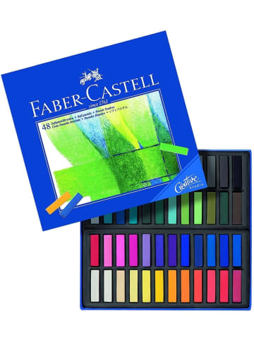 Faber-Castell Softpastellkreide Creative Studion Mini 48 Farben sortiert im Kartonetui