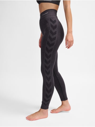 Hummel Leggings Hmlci Damen in BLACK MELANGE