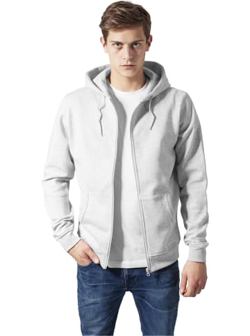 Urban Classics Zip-Kapuzenpullover in lightgrey