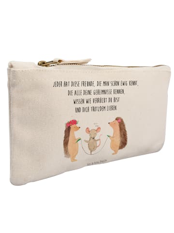 Mr. & Mrs. Panda Mäppchen Igel Seilhüpfen mit Spruch in Weiß