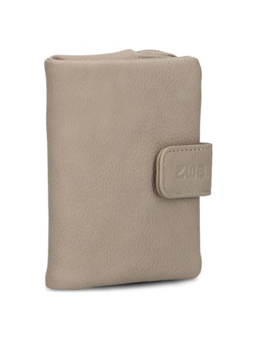 Zwei Mademoiselle MW5 - Geldbörse 6cc 13 cm (sage) in nubuk-cappuccino