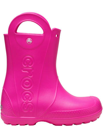 Crocs Stiefel Handle It in pink in pink