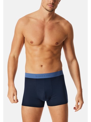 Schiesser Retro Short / Pant 95/5 Cotton in Dunkelblau