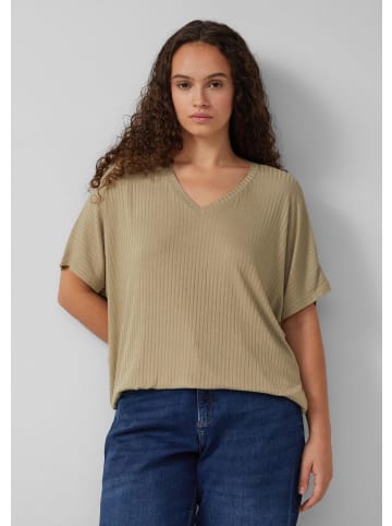 QS T-Shirt in 7803_helles olivgrün