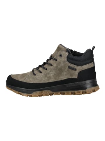 rieker Stiefelette in Schwarz/Braun