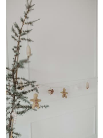 leevje Weihnachtsgirlande gingerbread man, star & present' in multicolored