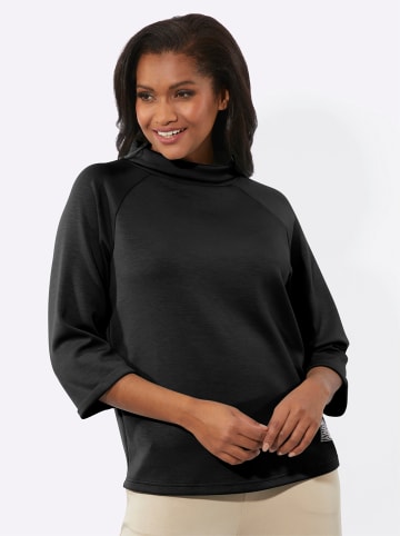 WITT WEIDEN Rollkragen-Shirt in schwarz