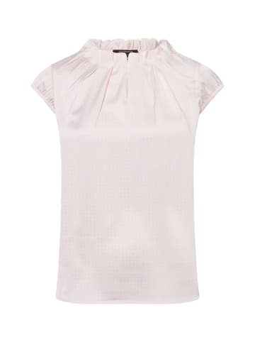 comma Blusenshirt in aprikot weiß