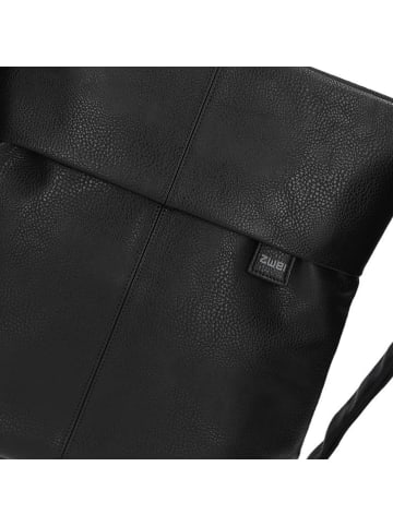 Zwei Mademoiselle.M Umhängetasche 35 cm in noir