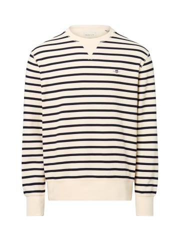 Gant Sweatshirt in ecru marine