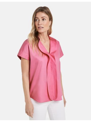 Gerry Weber Bluse Kurzarm in Aurora Pink