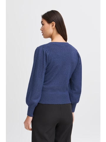 ICHI IHSELLA CA4 loose fit in Medieval Blue