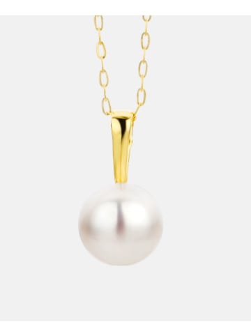 Vanlere Halskette aus 375 Gelbgold mit Perle