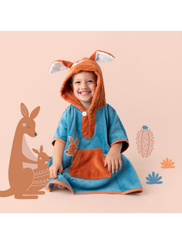 Schlummersack Frottee Badeponcho in Braun