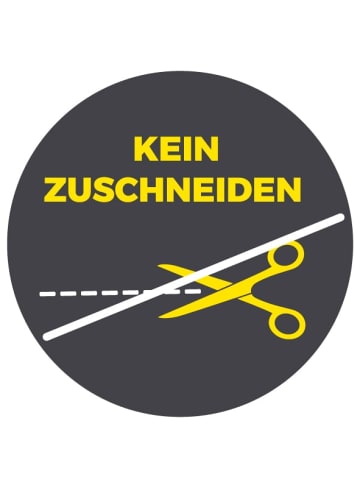 EASYmaxx Moskitonetz 150x130cm schwarz 12 Magnetbefestigung für Fenster Schwarz