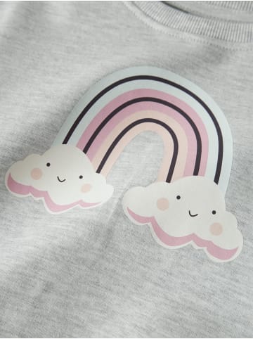 name it Sweatshirt NMFBISSINE in light grey melange