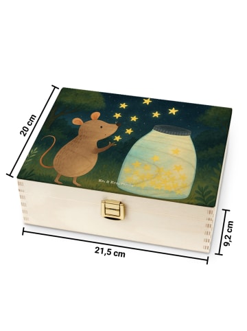 Mr. & Mrs. Panda Teebeutel Aufbewahrung Maus Sterne Design ohne ... in Weiß