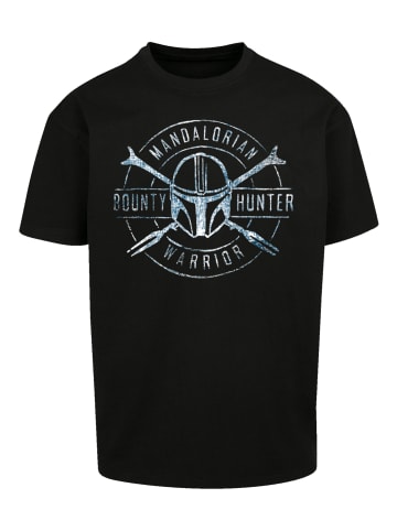 F4NT4STIC Oversize T-Shirt Star Wars The Mandalorian Bounty Hunter in schwarz