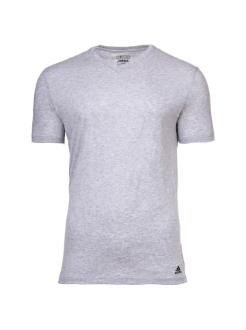 adidas T-Shirt 3er Pack in Schwarz/Weiß/Grau