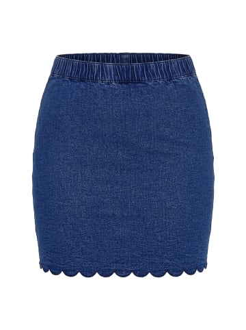 MIAMODA Jeansrock in blue denim