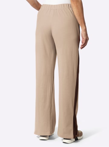 Sieh an! Sweathose in beige-schoko