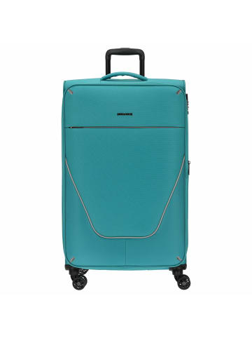 Stratic Strong - 4-Rollen-Trolley L 78 cm erw. in petrol