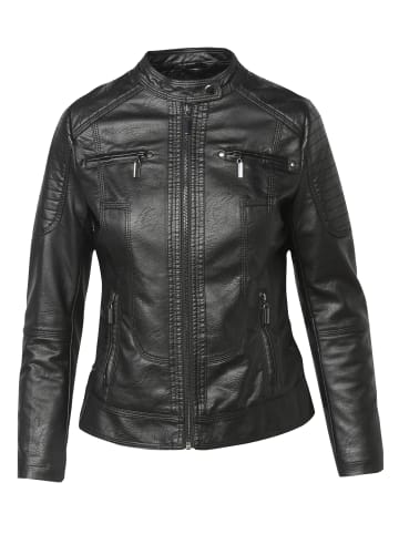 KOROSHI Bikerjacke in schwarz