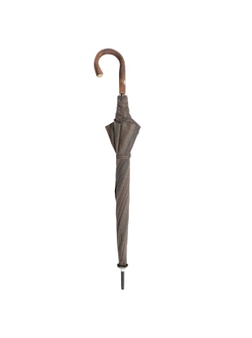 doppler Manufaktur Orion Golf Champion Stockschirm 94 cm karobeige-braun
