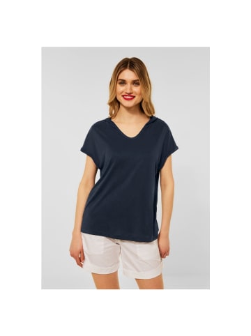 T-Shirt in dark vintage blue